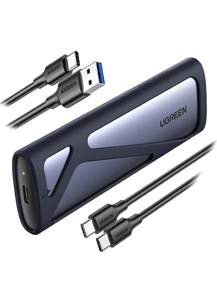 Внешний карман CM400 USB-C to M.2 Gen2 M-Key Gray (90264) [158261] Ugreen (401538516)