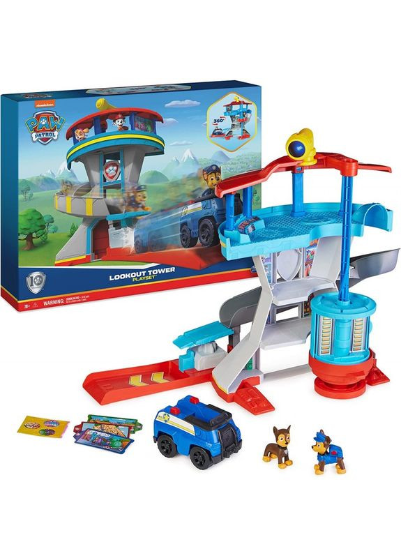 Игровой набор Paw Patrol Lookout Tower Щенячий Патруль Большая Спасательная Станция Spin Master (304054989)