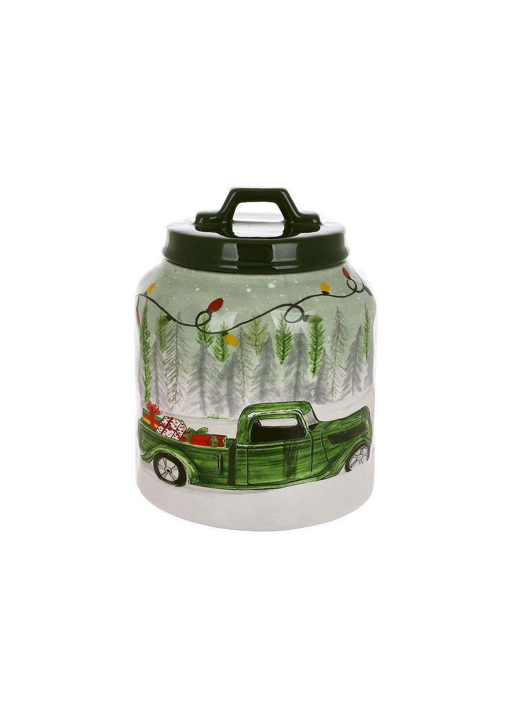 Банка керамічна 2.5л Зимова казка Home Decor (365959544)