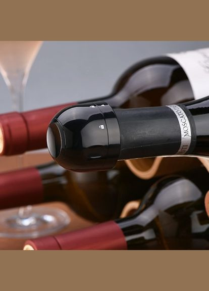 Многоразовая пробка для шампанского Champagne Stopper, Черная Semi (334891555)