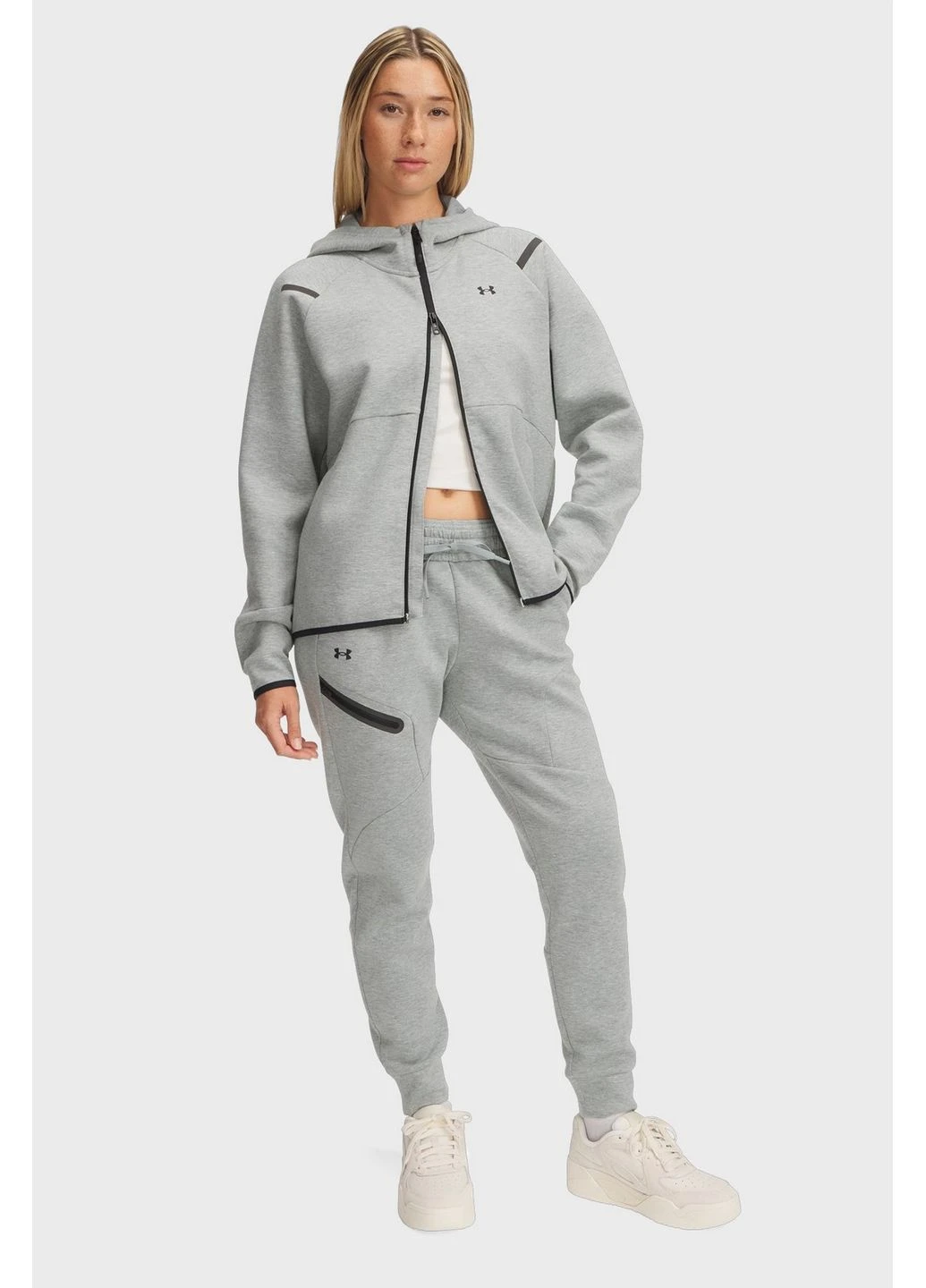 Штаны Unstoppable Flc Jogger Grey 1379846-348 Under Armour (401001812)