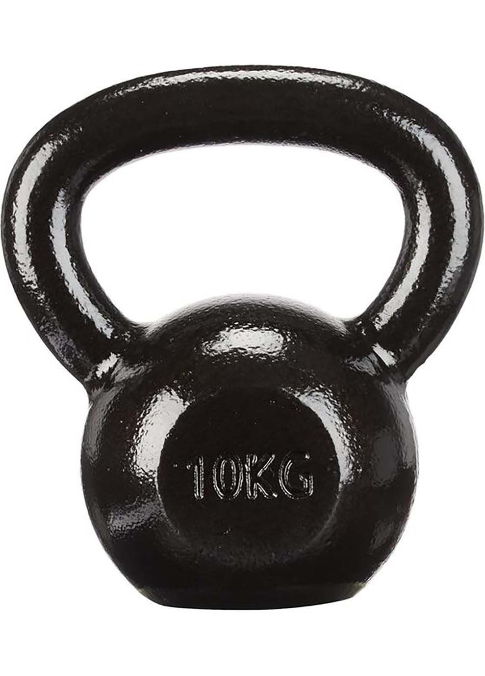 Гиря чавунна 10 кг з гумовою підставкою Чорний Toorx (367596647)