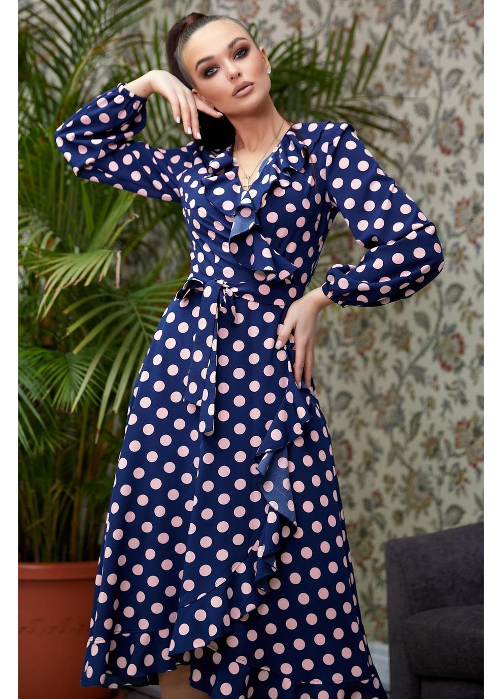 Синя сукня 1321.4001 Seventeen