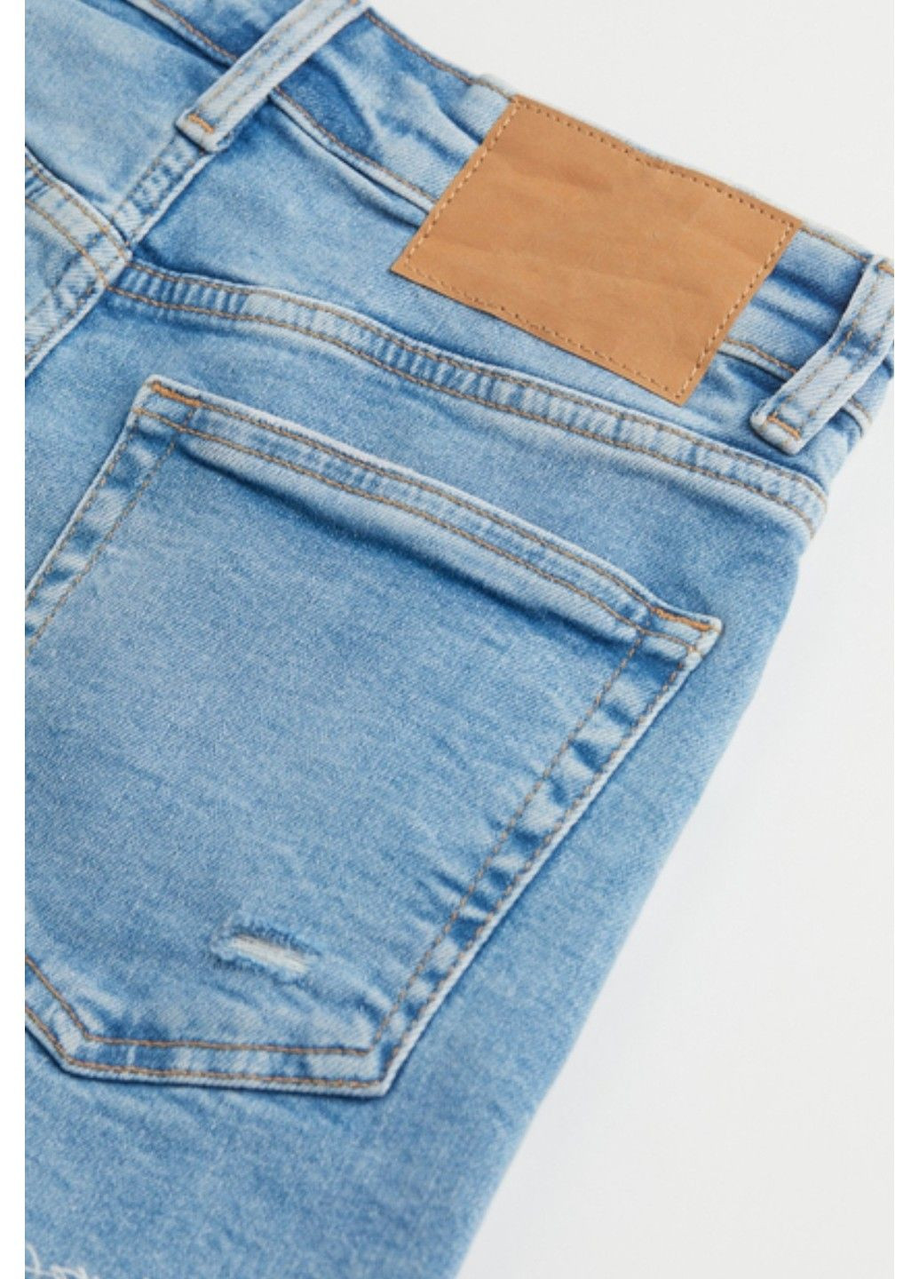Женские джинсовые шорты Н&М (56908) W36 Синие H&M (290403846)