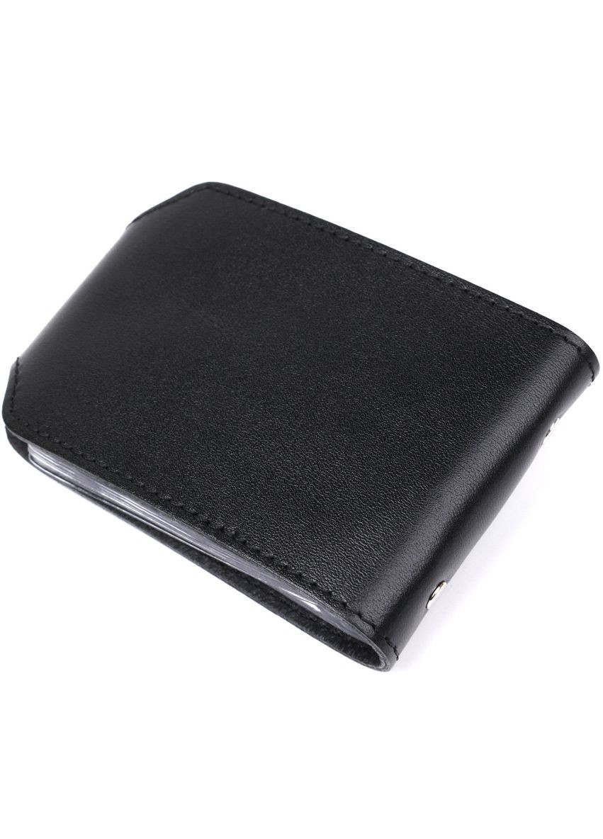 Холдер горизонтальний 13915 шкіряний Чорний Shvigel (298570558)