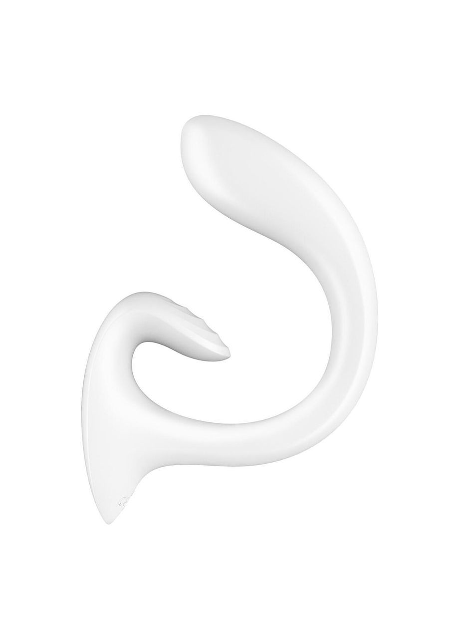 Вагінально-кліторальний вібратор G for Goddess 1 White, 2 мотори Satisfyer (303911502)
