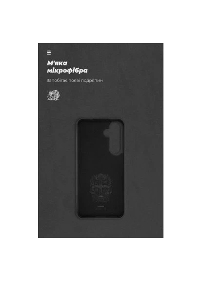 Чехол для мобильного телефона (ARM76935) ArmorStandart ICON Samsung S24 FE Black (366156671)