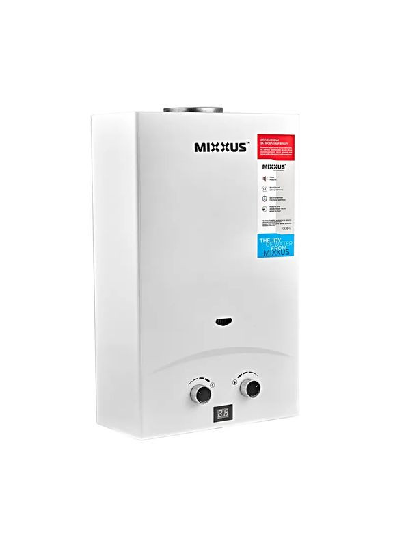 Газова колонка GWH-0110 BASIC WHITE димохідна 10 л/хв ( ) (WH0022) Mixxus (366323134)