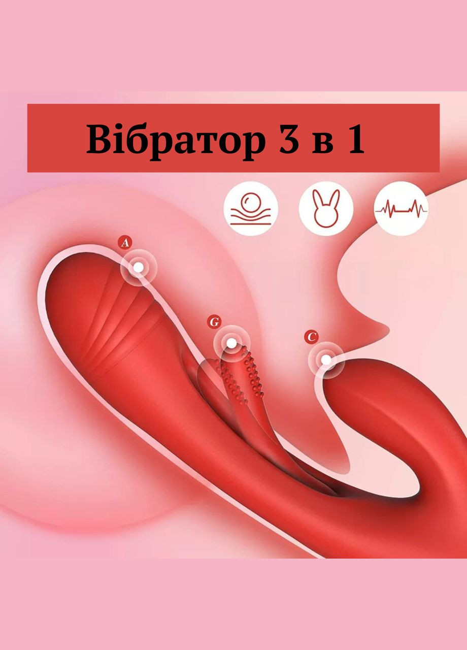 Вібратор кролик PassionWave No Brand (322199560)