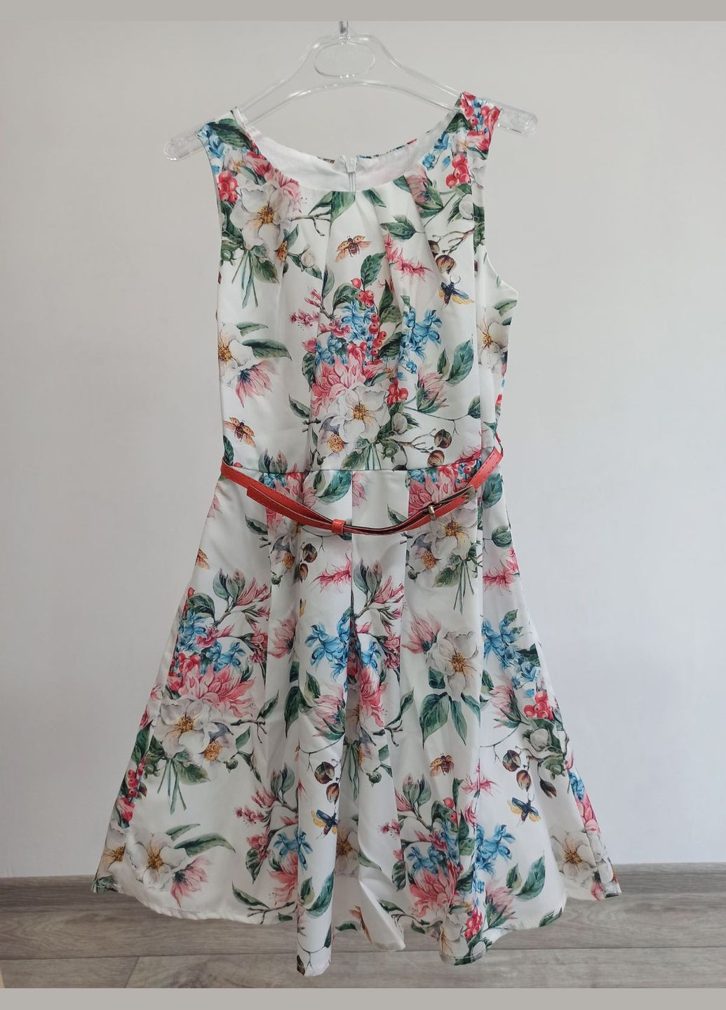 Белое нарядное платье для девочки пл 182 бемби Бембі (322503947)