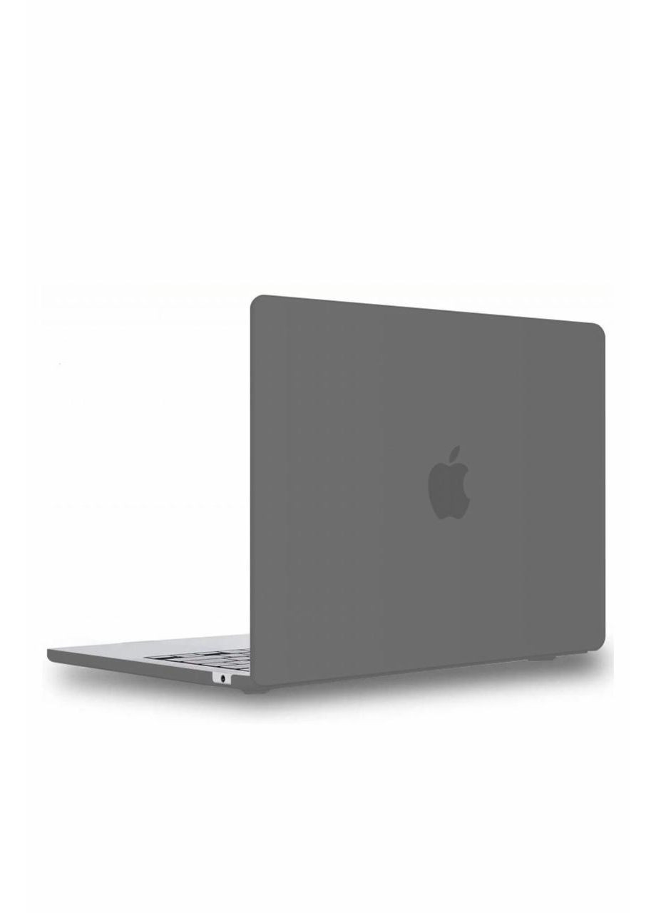 Чохол-накладка для MacBook Air M1 13,3" (A1932 / A2179 / A2337) сіра gray matte матовий надтонкий пластик Hardshell (369511572)