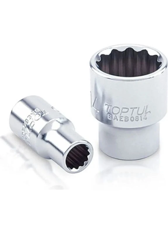 Торцева головка 12-гранна 1/4" 6мм (BAEB0806) TOPTUL (399093393)