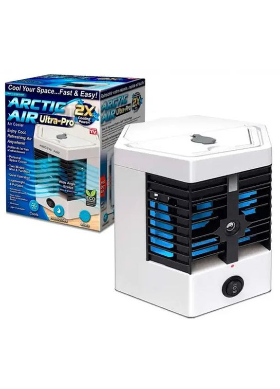 Настольный портативный мини-кондиционер с увлажнителем воздуха 2X Ultra Pro (2104618514) Arctic (329050437)