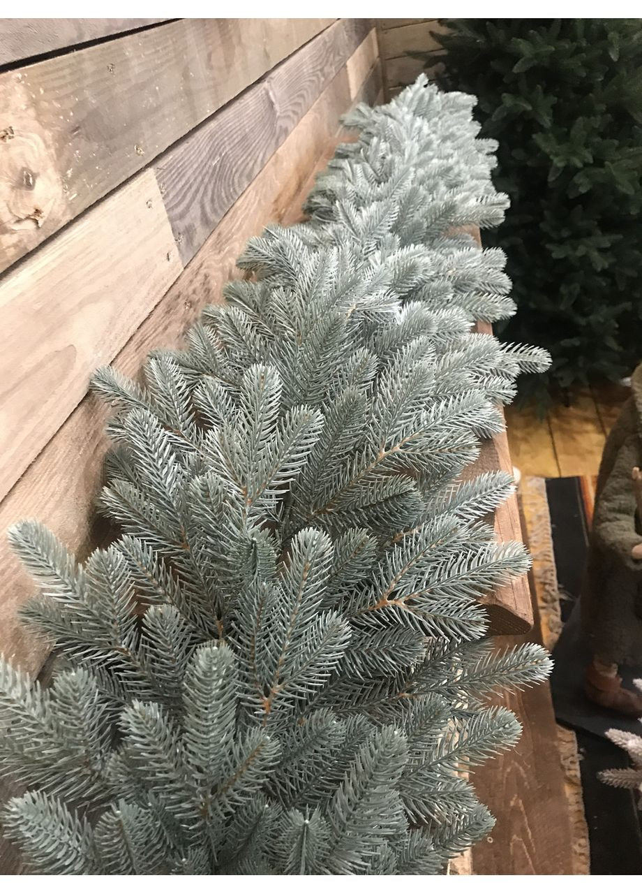 Гирлянда хвойная Traditional литая 2 м голубая HVOYA (366964117)