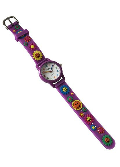 Часы детские для девочек NewDay Солнышко. сиреневый Biaoma (362453377)