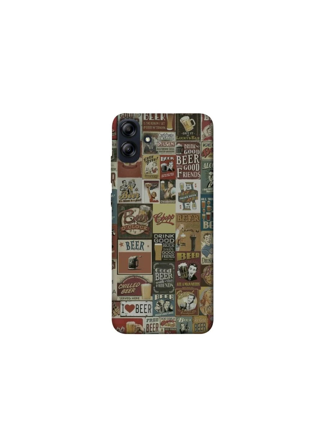 Чехол на Samsung Galaxy A04e Retro collage ver.1 Frontalka (354181260)