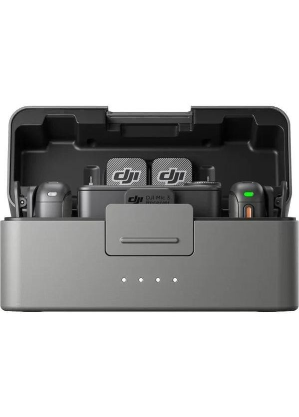 Микрофонная радиосистема для камеры для смартфона MIC 3 (2 TX + 1 RX + Charging Case) (CP.RN.00000480.01) DJI (362211841)
