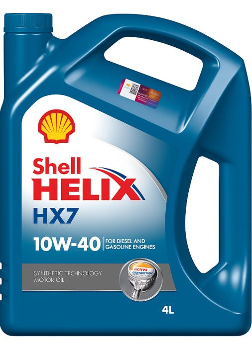 Моторное масло Helix HX7 10W-40 4 л (550053737) Shell (367607691)