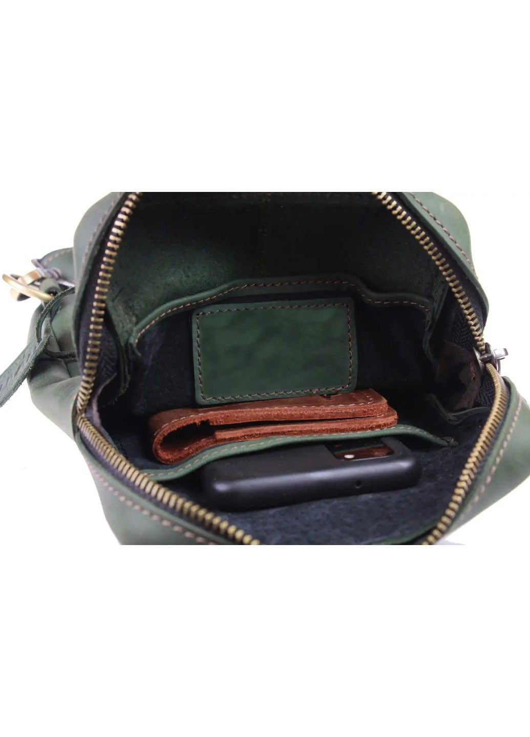 Кожаная сумка слинг Crossline #4 FREESKIN (301648018)