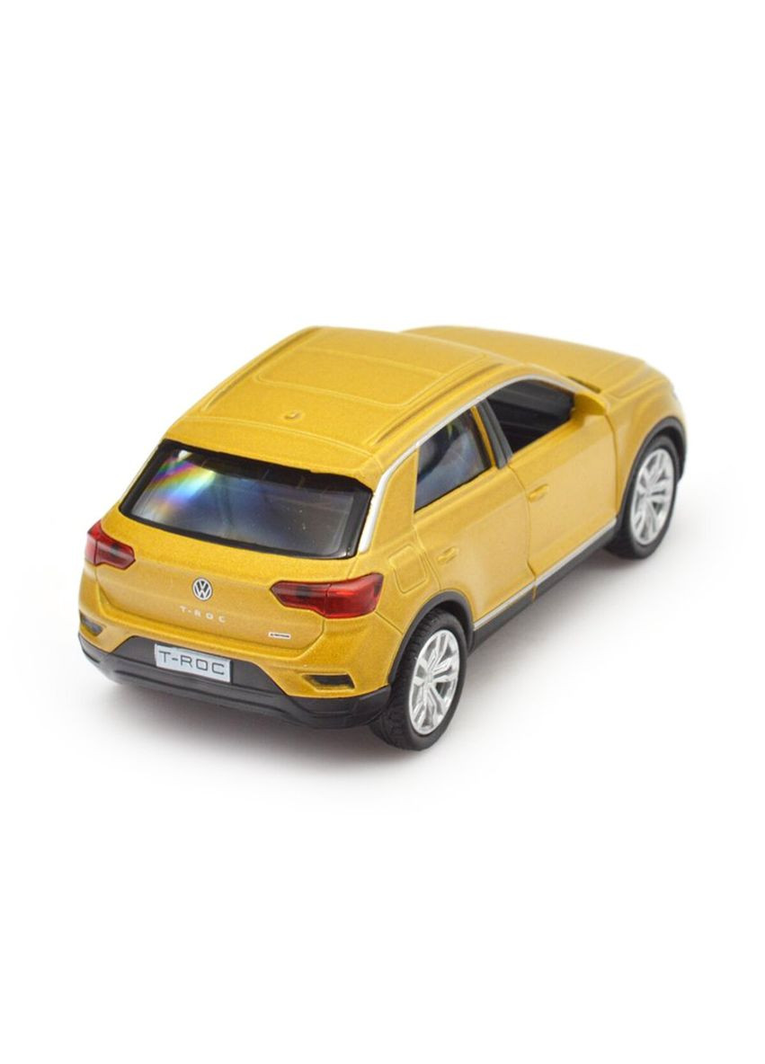 Автомодель Volkswagen T-Roc 2017 250345U Золотой TechnoDrive (316026221)