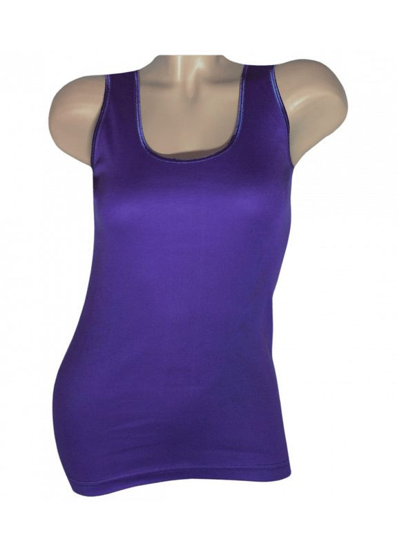 Женская однотонная майка Tengulu — 313425157