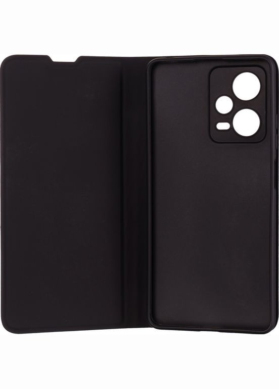 Чохол Book Cover Shell Case для Xiaomi Redmi Note 12 Pro 5G Black Gelius (317192805)