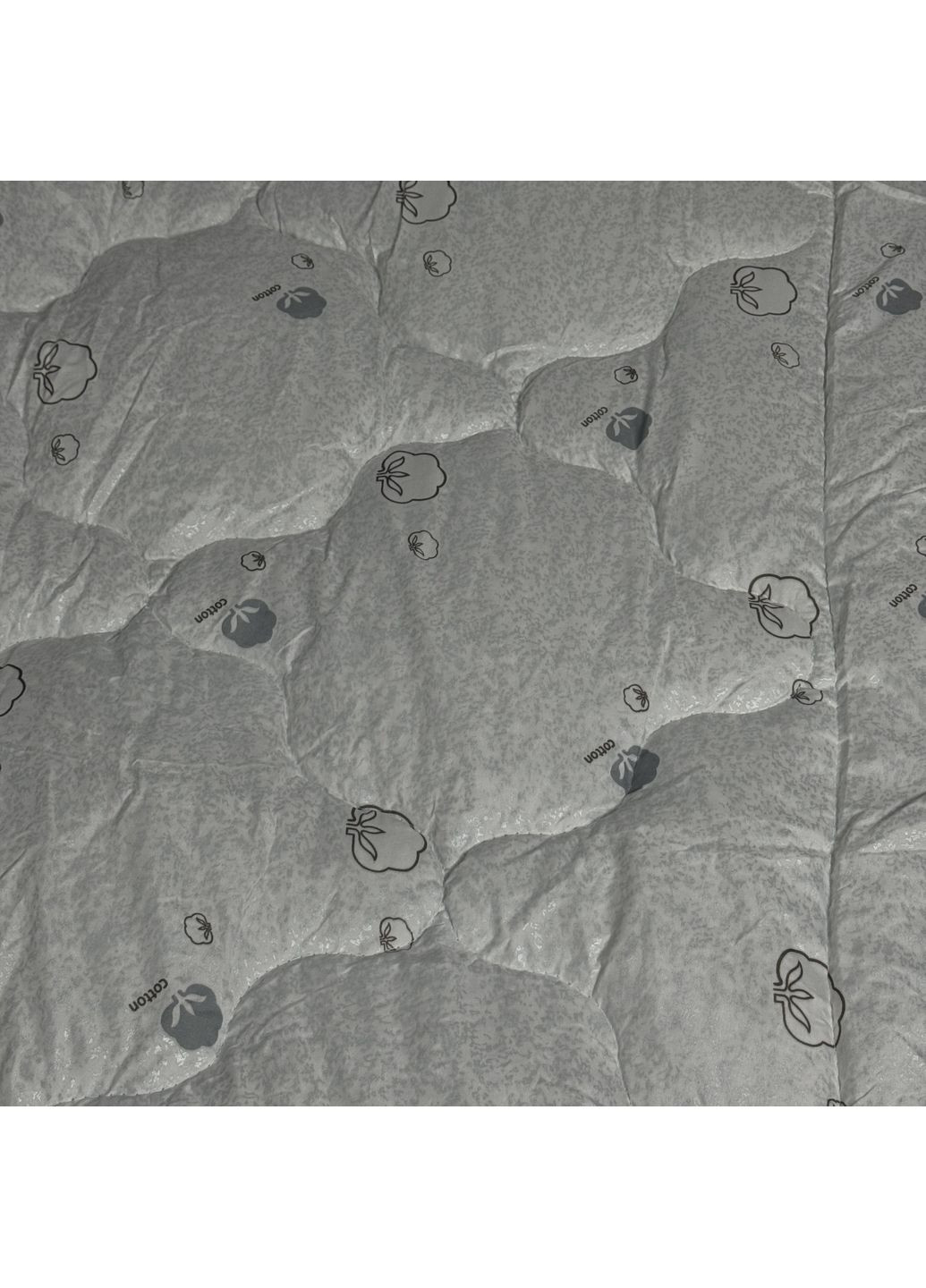 Одеяло холлофайбер + котон 145х210 полутораспальная осень/зима/весна KM5 Ananasko (316504918)