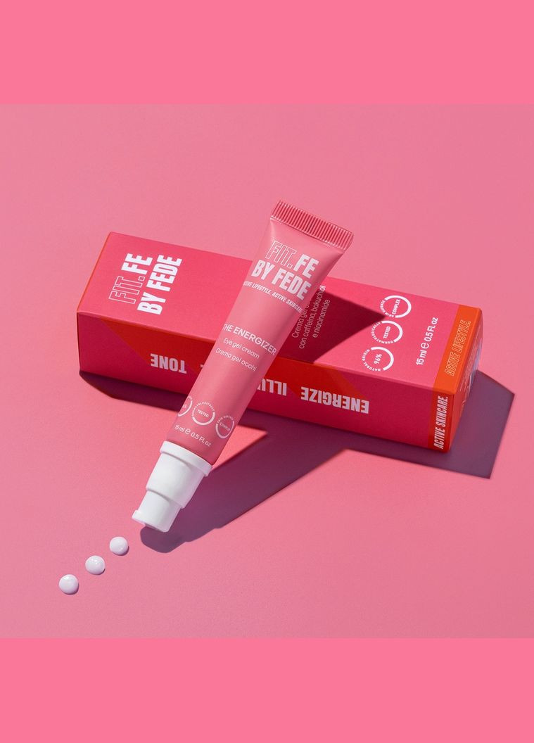 Fit.Fe by Fede Гель-крем для шкіри навколо очей The Energizer Eye Gel Cream, 15 мл — Крем, Італія (346263327)
