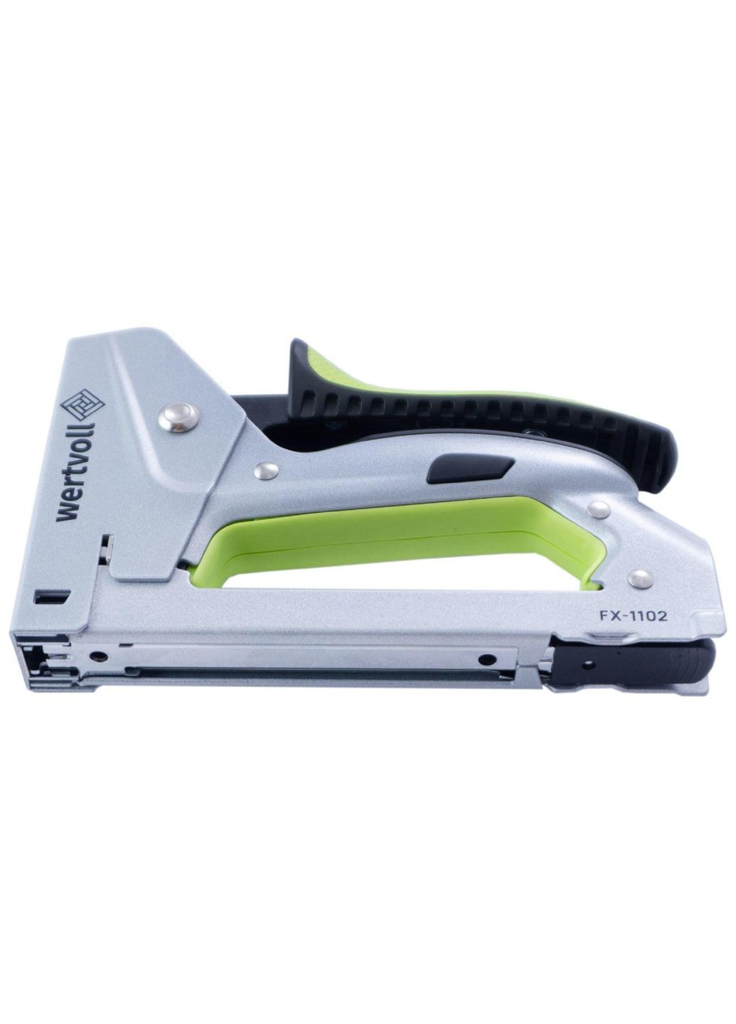Степлер ресорний Wertvoll скоба 11.3 x 0.7 x 6-10 мм (FX-1102) 100 000 ударів Mastertool (335049385)