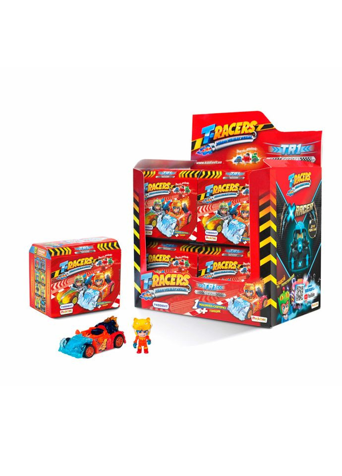 Машинка-конструктор Миксуй и драйвуй PTR1D208UA01 в ассортименте T-Racers (365641984)