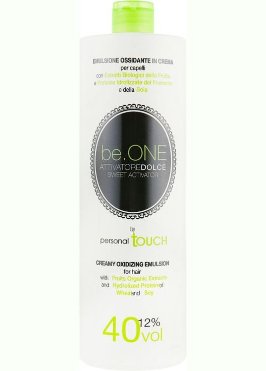 Емульсійний окислювач Personal Touch BeOne 12% 1000ml (343479-66879) Punti di Vista (368641696)