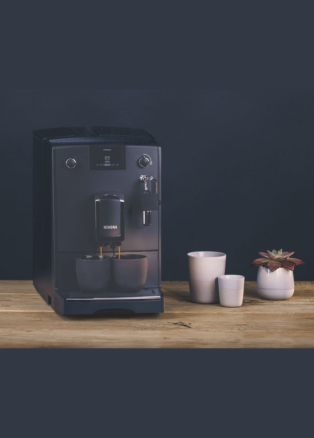 Кавомашина CafeRomatica, 2,2л, зерно+мелена, ручний капуч, авторецептів -5, NIVONA (314776994)