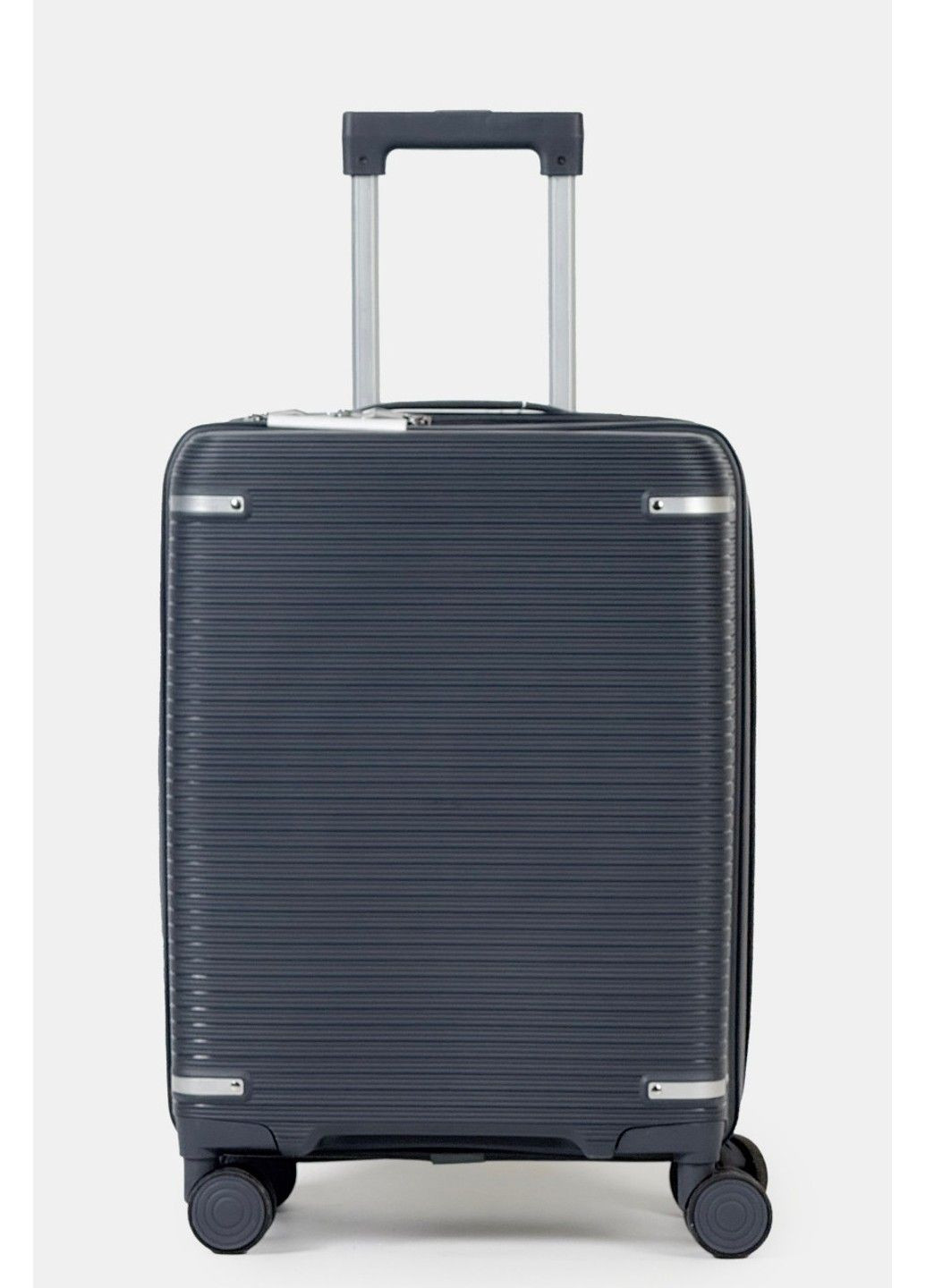 Маленький пластиковый чемодан ручная кладь 607-3-GR Tourist (354704070)