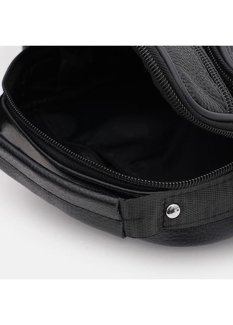 Сумка планшет через плече для документів та для телефону чоловіча з натуральної шкіри маленька Чорний 36983 Keizer (361660298)