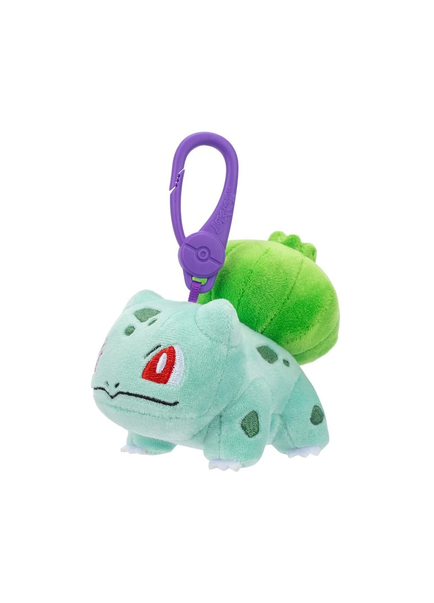 М'яка іграшка на кліпсі Bulbasaur – 11 см Pokemon (394247347)