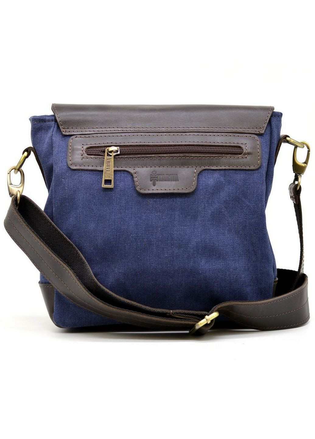 Мужская кожаная сумка через плечо 25х26х8.5 см TARWA (315872523)