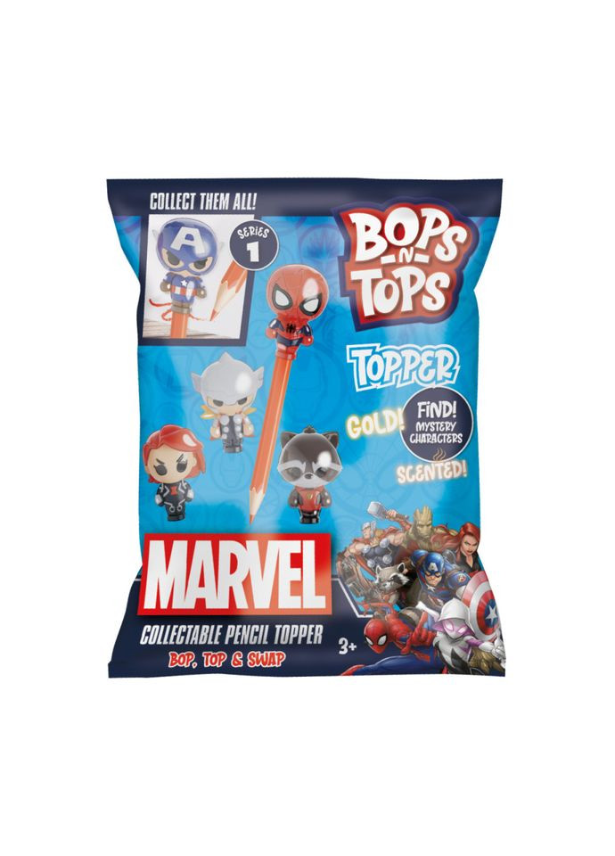 Колекційна фігурка-топер Марвел MAR-6468-CDU-KV-FO серії "Bop n Tops" Sambro (307926544)