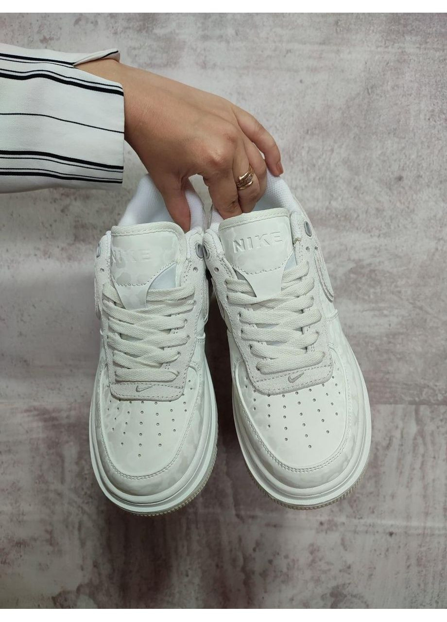 КРОСІВКИ ЖІНОЧІ NIKE AIR FORCE 1 LOW LUXE SUMMIT WHITE НАЙК АІР ФОРС 1 ПРЕМІУМ No Brand білі демісезони (368885455)