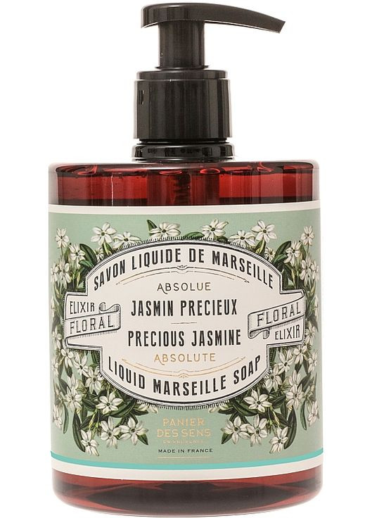 Марсельське рідке мило "Жасмин" Liquid Marseille Soap Precious Jasmine 500ml (799816-51566) Panier des Sens (368856431)
