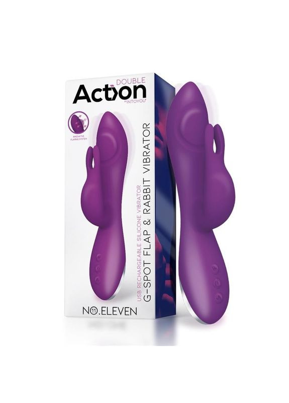 Вібратор для жінок No Eleven GSpot Flap Rabbit Vibrator 18+ Action (297365715)