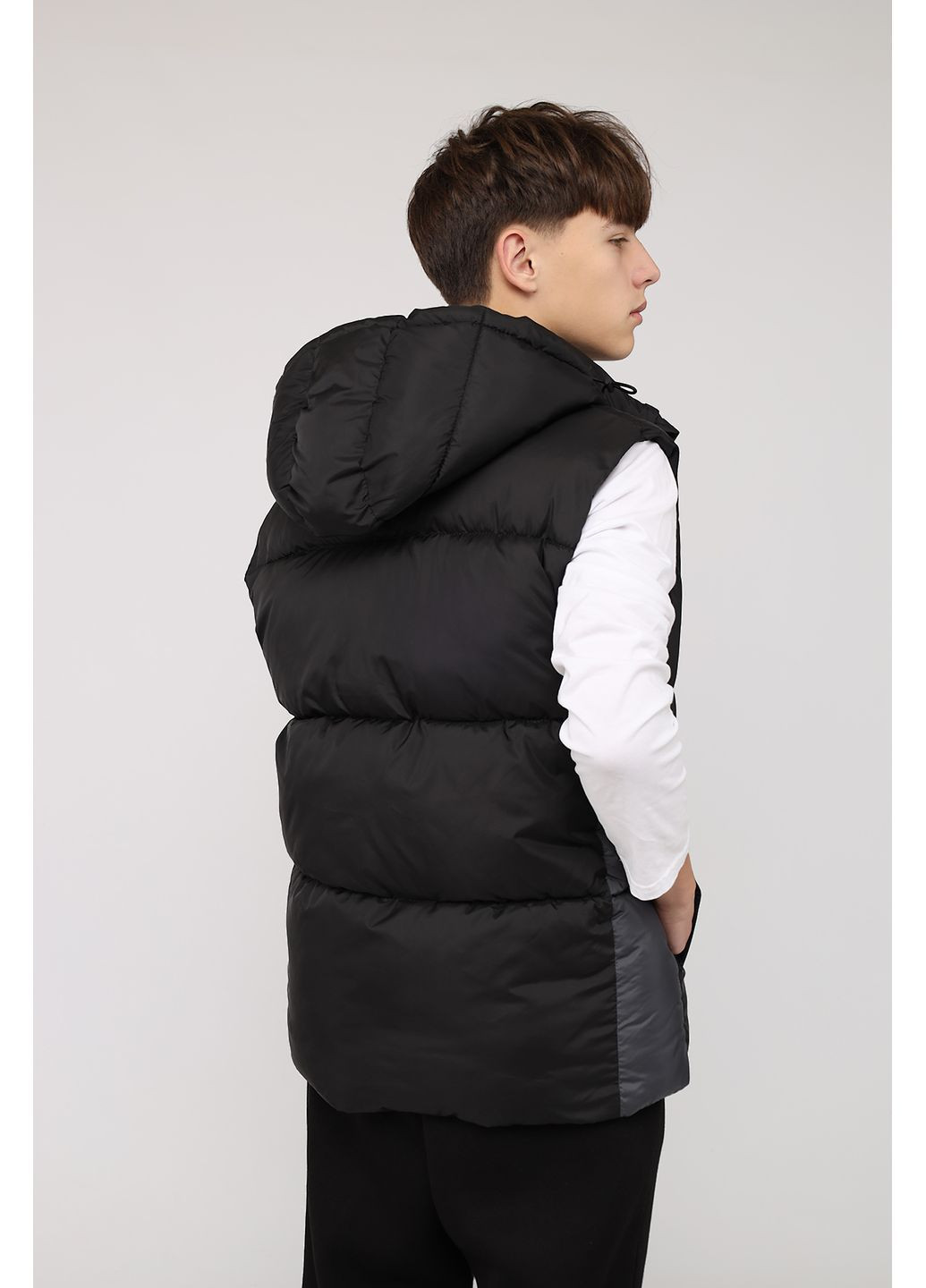 Жилет утепленный мужской цвет черный CB-00286422 Yuki (365711259)