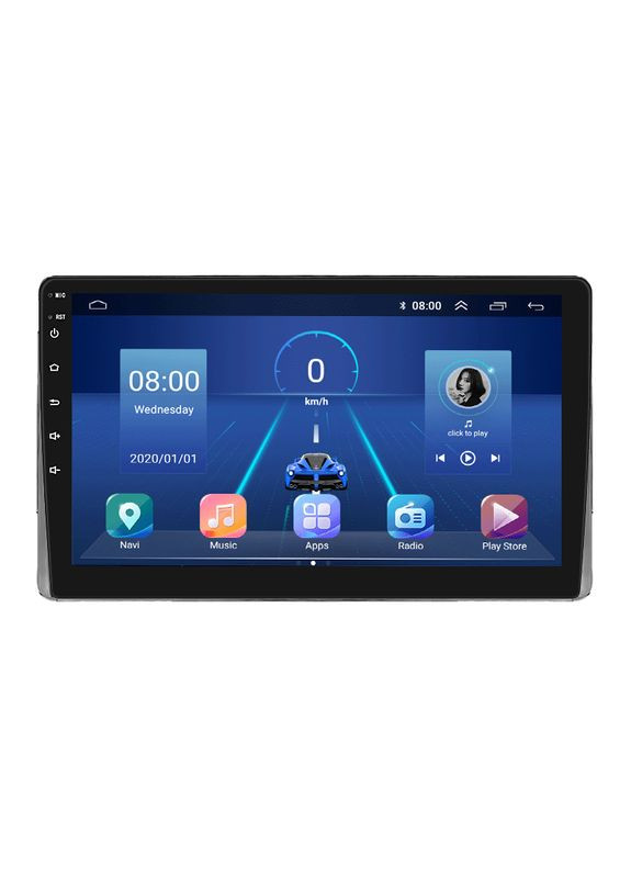 Штатна магнітола 9" для Toyota 4Runner IV Рестайлінг 2005-2009 6/128Gb 4G Wi-Fi GPS Top Тойота 5шт Lesko (336195938)