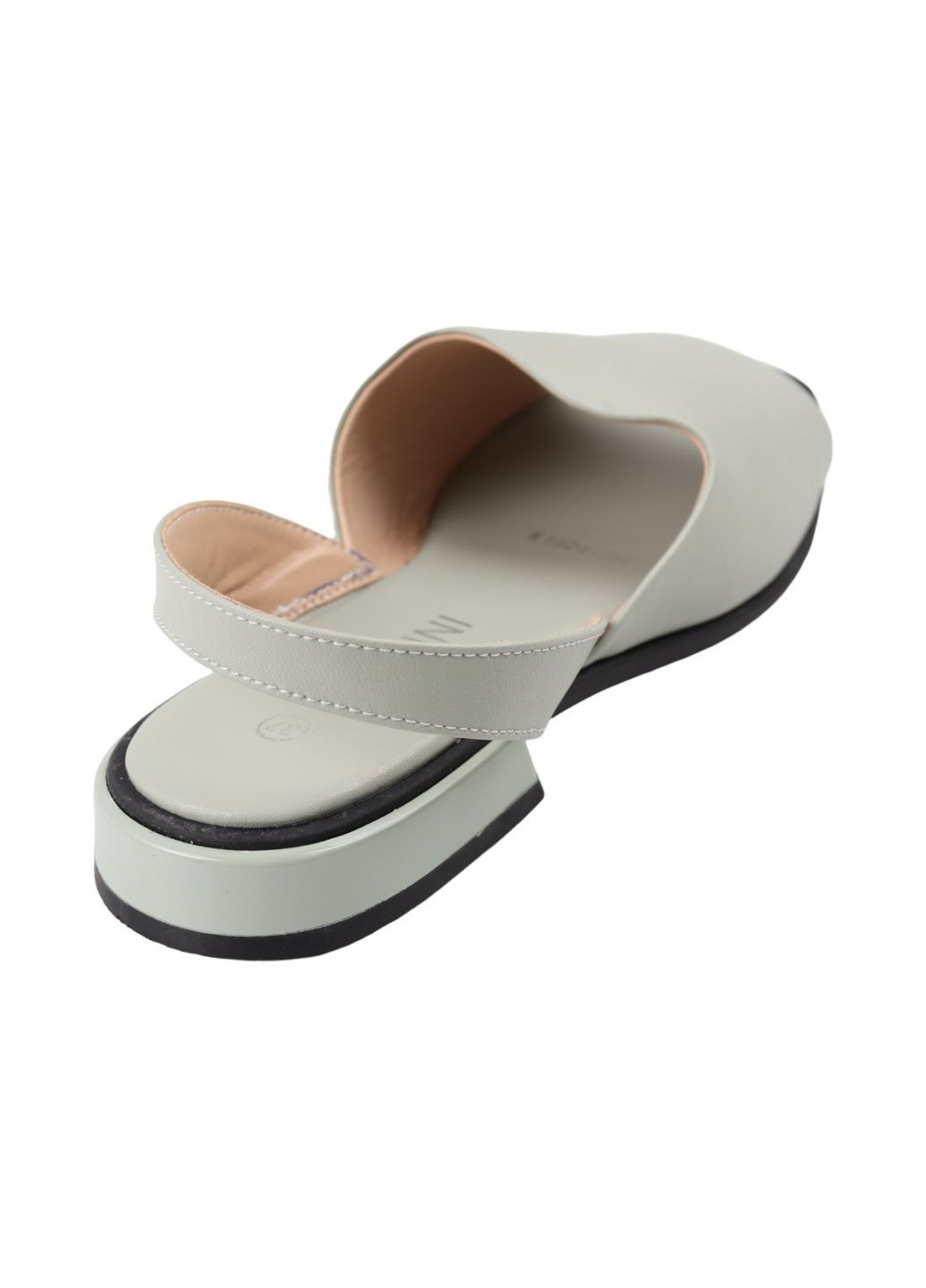 Хаки босоножки женские оливковые натуральная кожа FARINNI