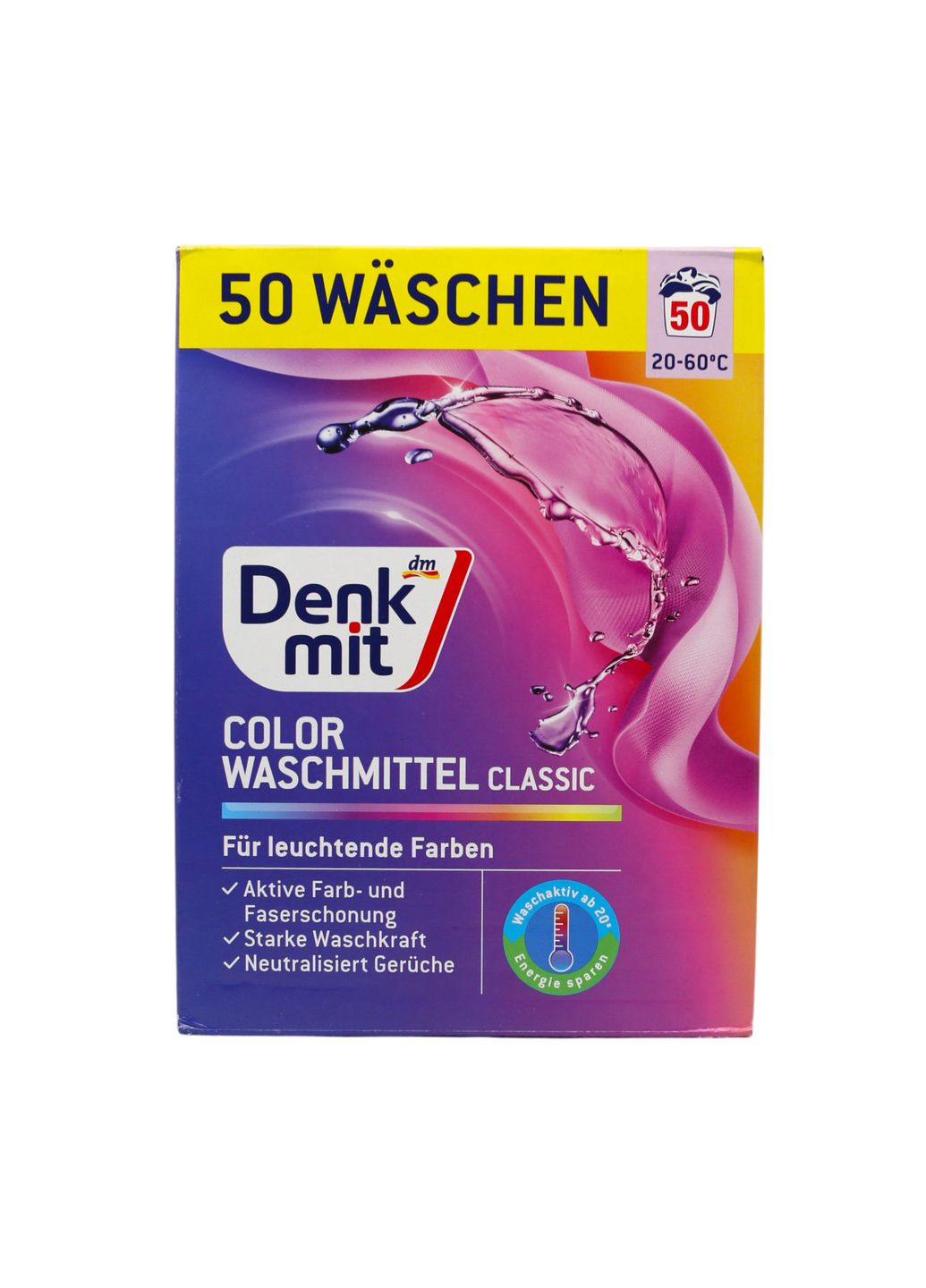 Порошок для прання для кольорових речей 3 кг (50 прань) Denkmit (354700505)