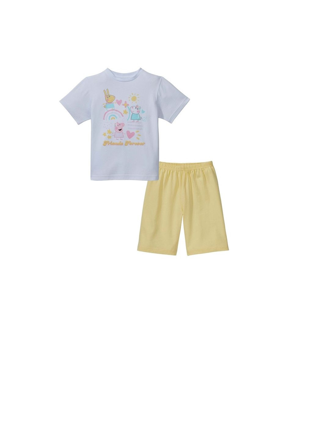 Комбинированная всесезон пижама германия футболка + шорты Aldi