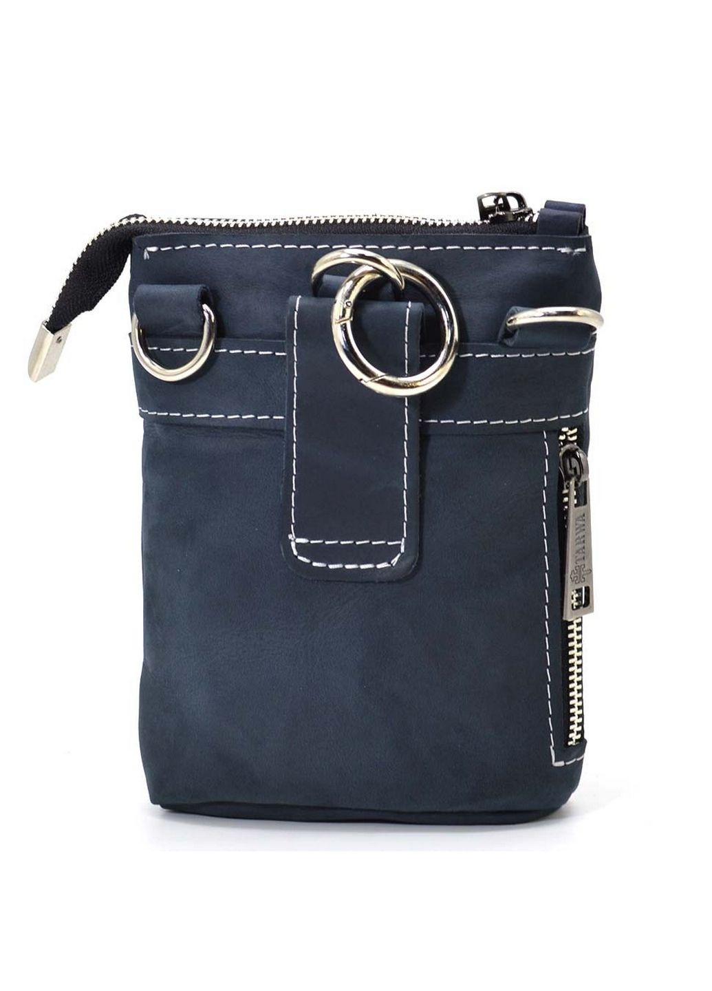 Мужская кожаная сумка через плечо 17х14х5.5 см TARWA (315874769)