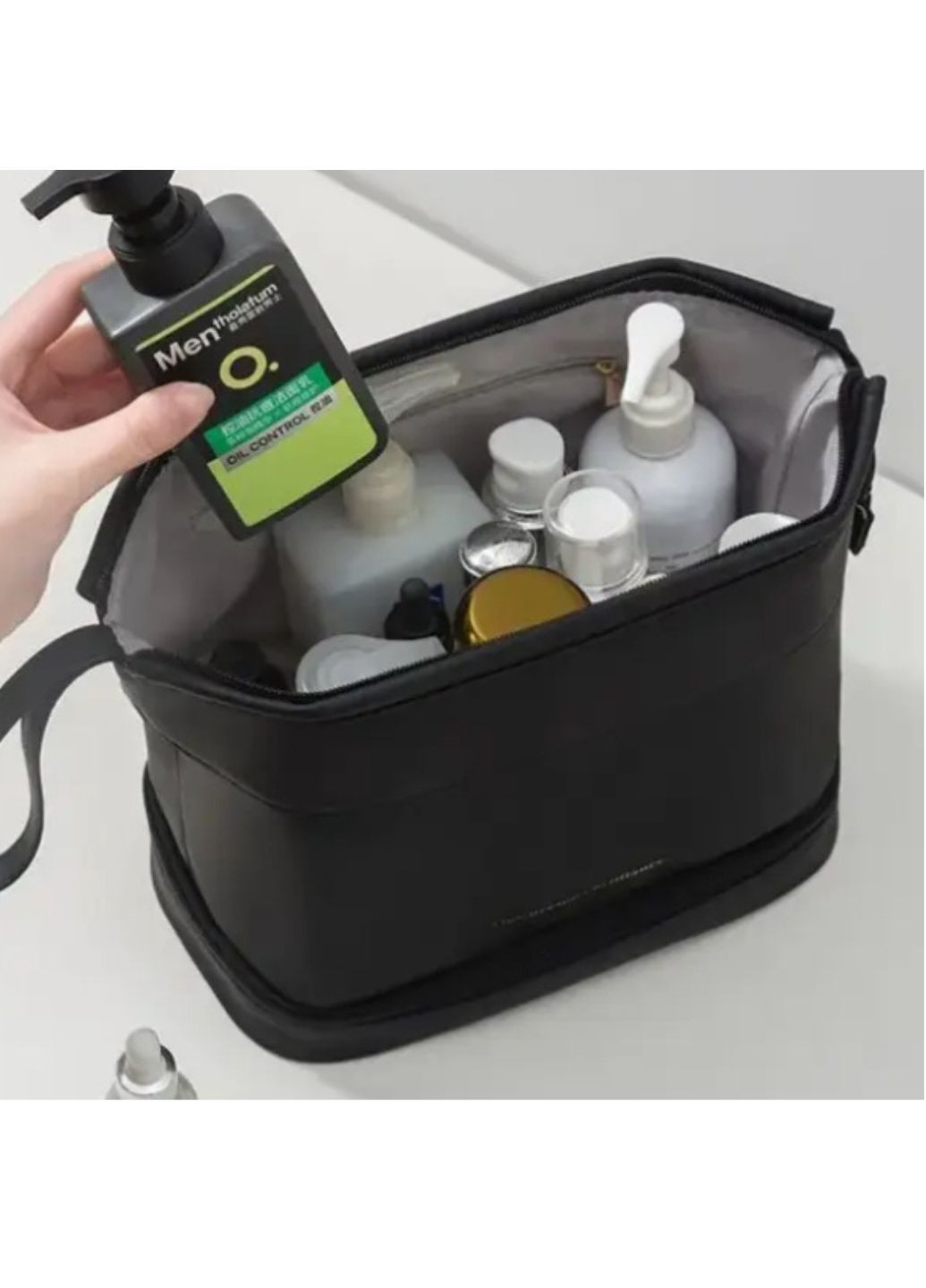 Косметичка - несессер мужская из экокожи (ОКД-50-1) No Brand (341325948)