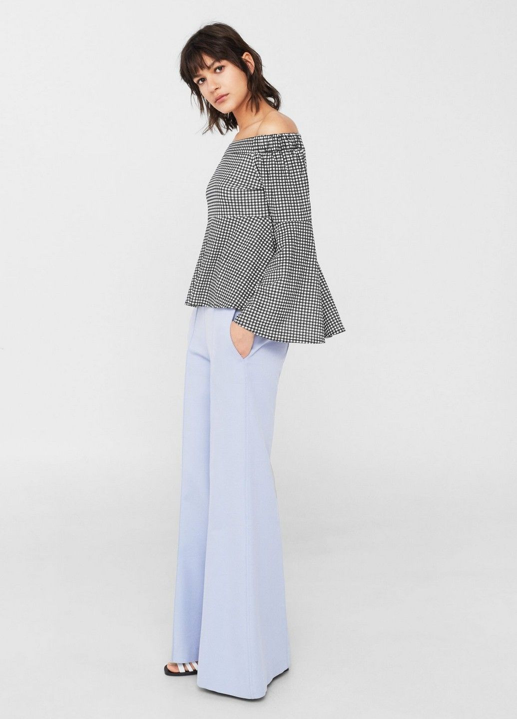 Біла блуза Mango