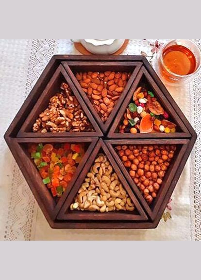 Менажница из дерева Линдер савоярди (МЕН-007715) No Brand (327869972)