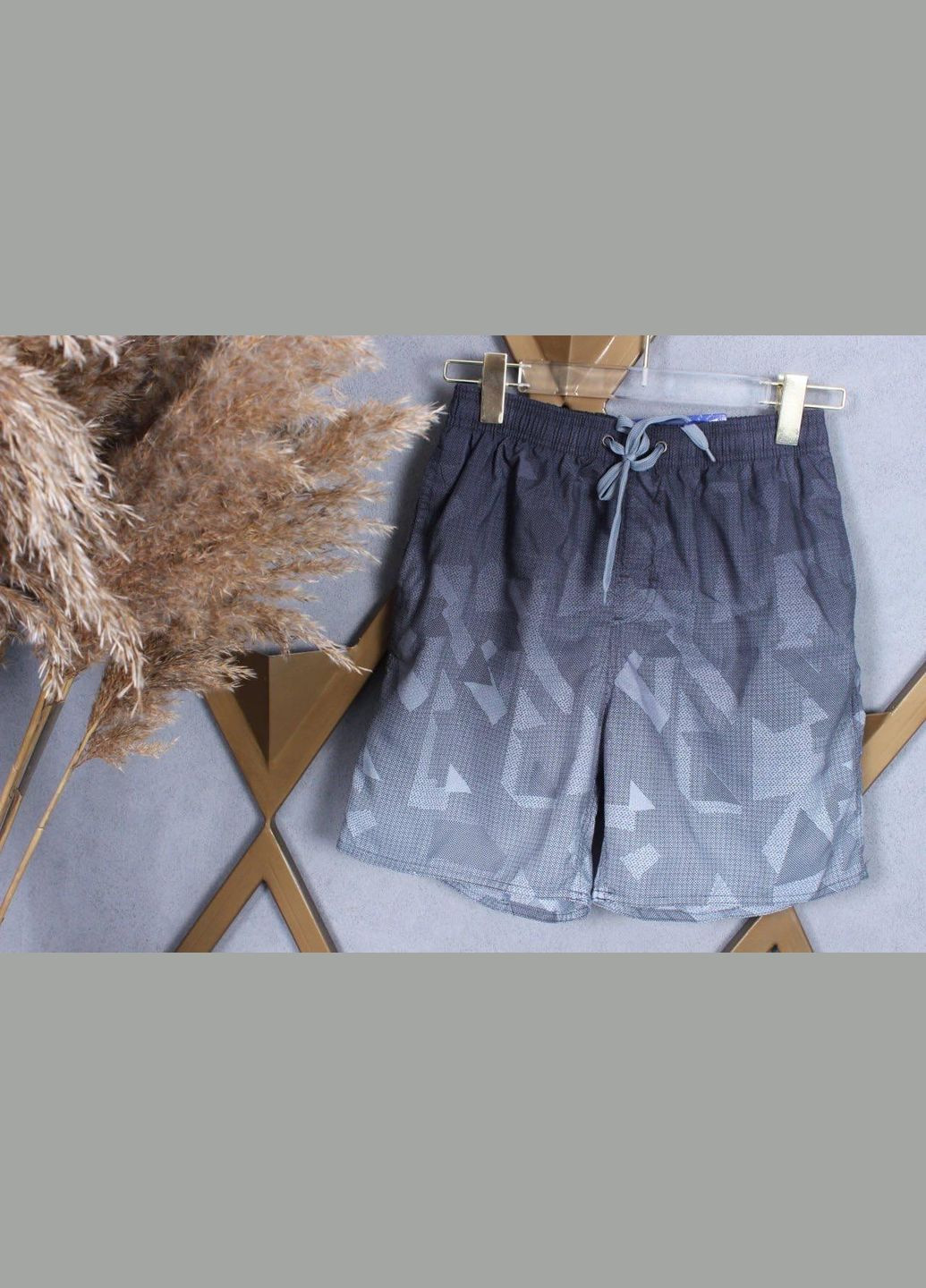Фабричні шорти для чоловіків нова колекція D-2385 Сірий 3XL Sofia (268025186)